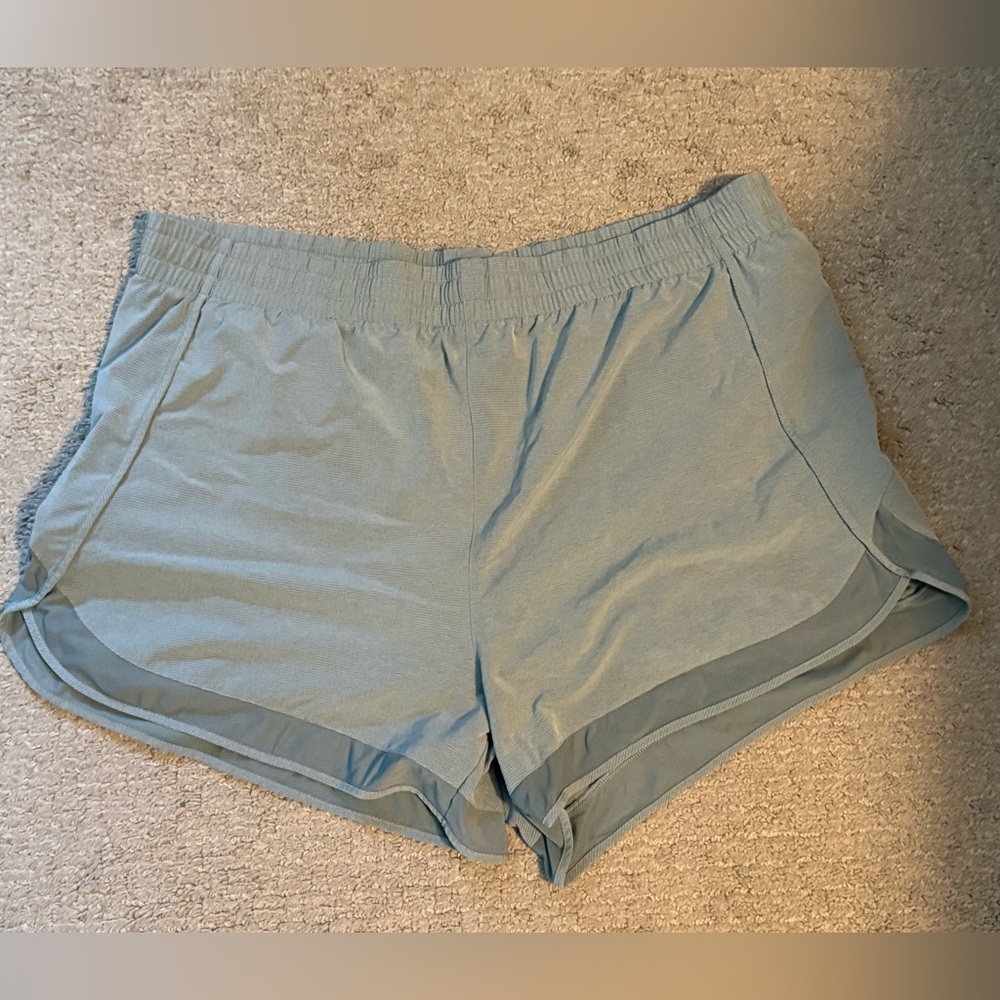 Athleta Soft Blue Women's Athletic Shorts